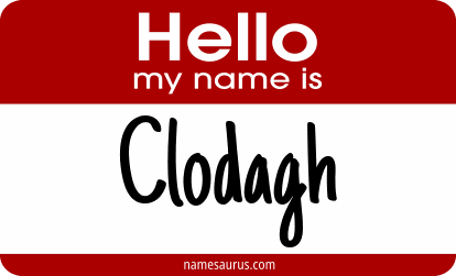 Hello my name is Clodagh png download