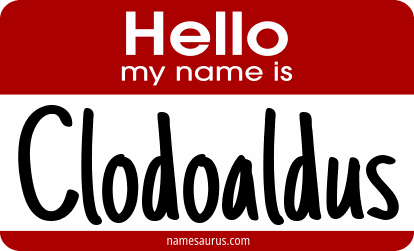 Hello my name is Clodoaldus png download