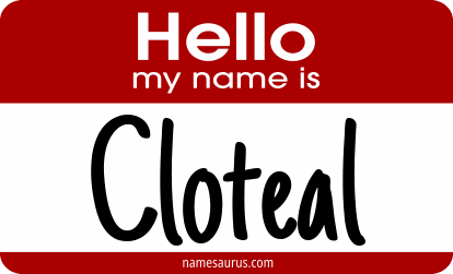 Hello my name is Cloteal png download