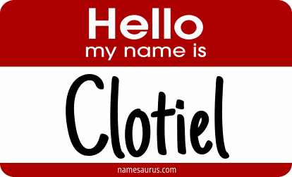 Hello my name is Clotiel png download
