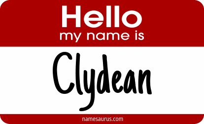 Hello my name is Clydean png download