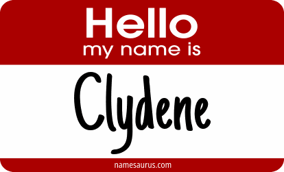 Hello my name is Clydene png download