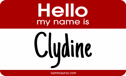 Hello my name is Clydine png download