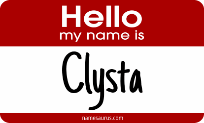 Hello my name is Clysta png download