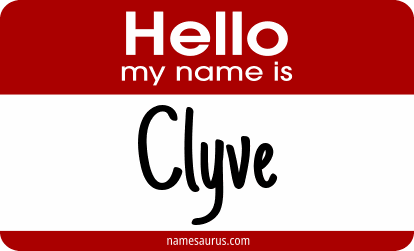 Hello my name is Clyve png download
