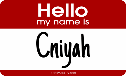 Hello my name is Cniyah png download