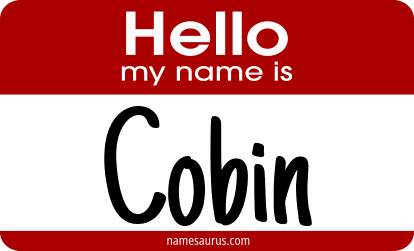 Hello my name is Cobin png download