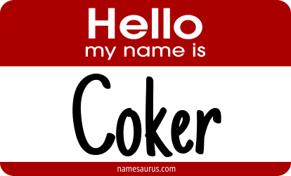 Hello my name is Coker png download