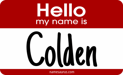 Hello my name is Colden png download