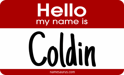 Hello my name is Coldin png download