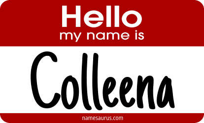 Hello my name is Colleena png download