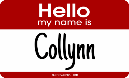 Hello my name is Collynn png download