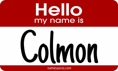 Hello my name is Colmon png download