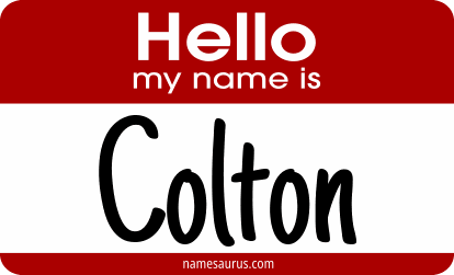 Hello my name is Colton png download