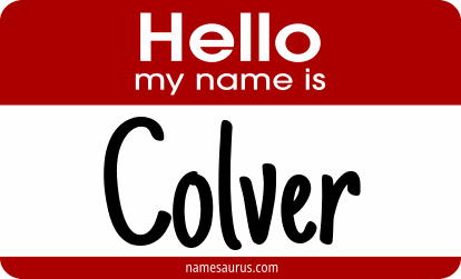 Hello my name is Colver png download