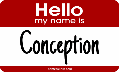 Hello my name is Conception png download