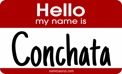 Hello my name is Conchata png download