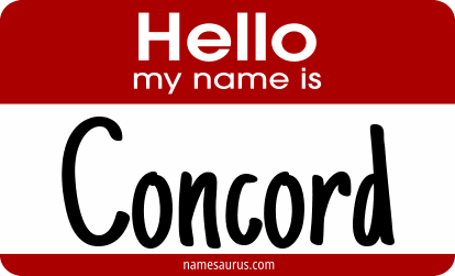 Hello my name is Concord png download