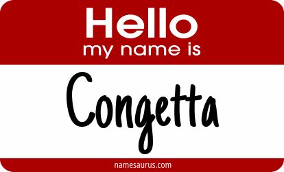 Hello my name is Congetta png download