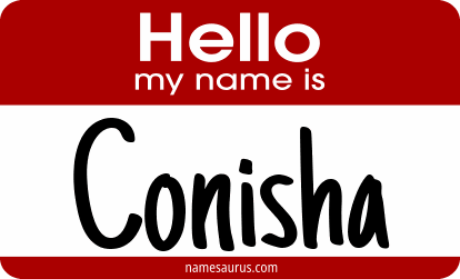 Hello my name is Conisha png download
