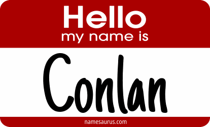 Hello my name is Conlan png download