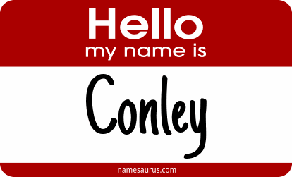Hello my name is Conley png download