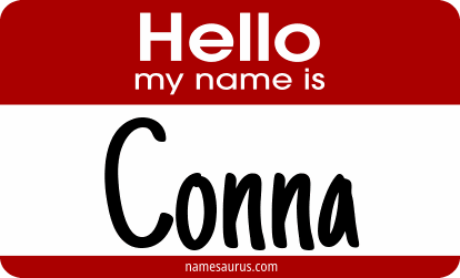 Hello my name is Conna png download