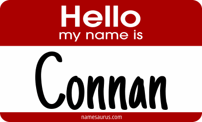 Hello my name is Connan png download