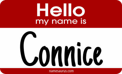 Hello my name is Connice png download