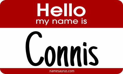 Hello my name is Connis png download
