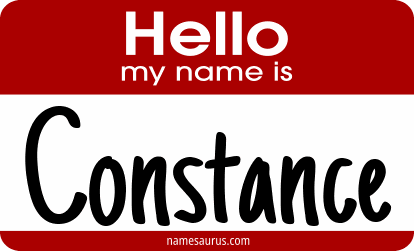 Hello my name is Constance png download