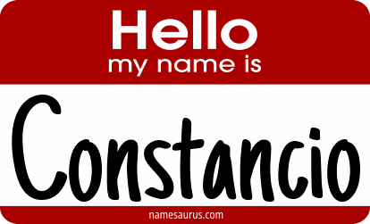 Hello my name is Constancio png download