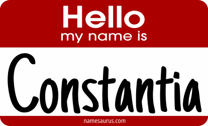 Hello my name is Constantia png download