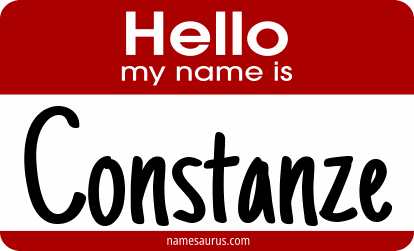 Hello my name is Constanze png download