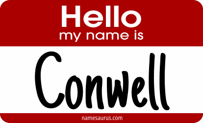 Hello my name is Conwell png download