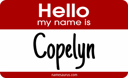 Hello my name is Copelyn png download