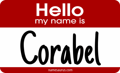 Hello my name is Corabel png download