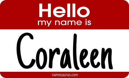 Hello my name is Coraleen png download
