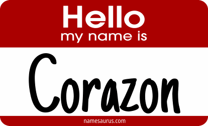 Hello my name is Corazon png download