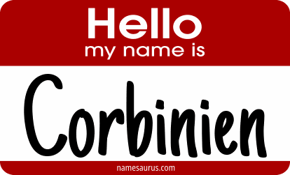 Hello my name is Corbinien png download