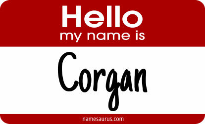 Hello my name is Corgan png download
