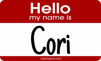 Hello my name is Cori png download