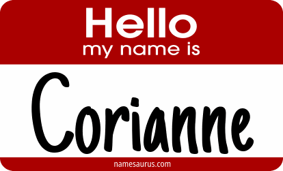 Hello my name is Corianne png download
