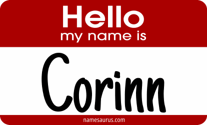 Hello my name is Corinn png download