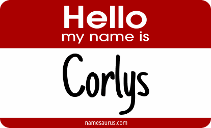 Hello my name is Corlys png download