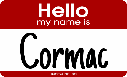 Hello my name is Cormac png download