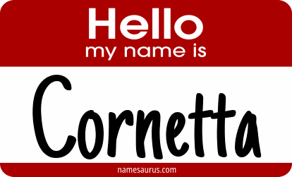 Hello my name is Cornetta png download