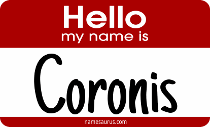 Hello my name is Coronis png download