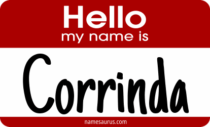 Hello my name is Corrinda png download