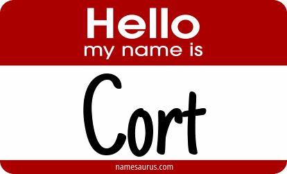 Hello my name is Cort png download
